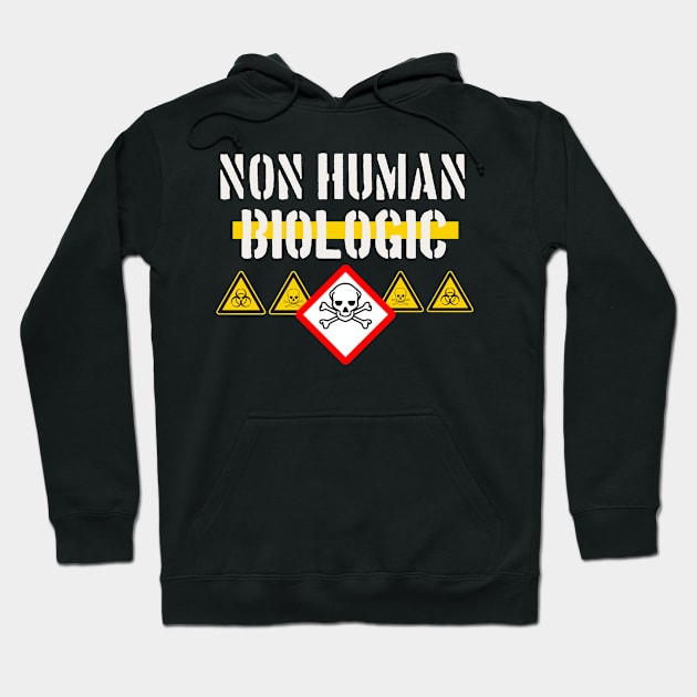 Non Human Biologic Hoodie by Teessential